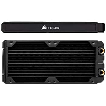 Corsair Hydro X Series, XR5, 240mm, Water Cooling Radiator, Black
