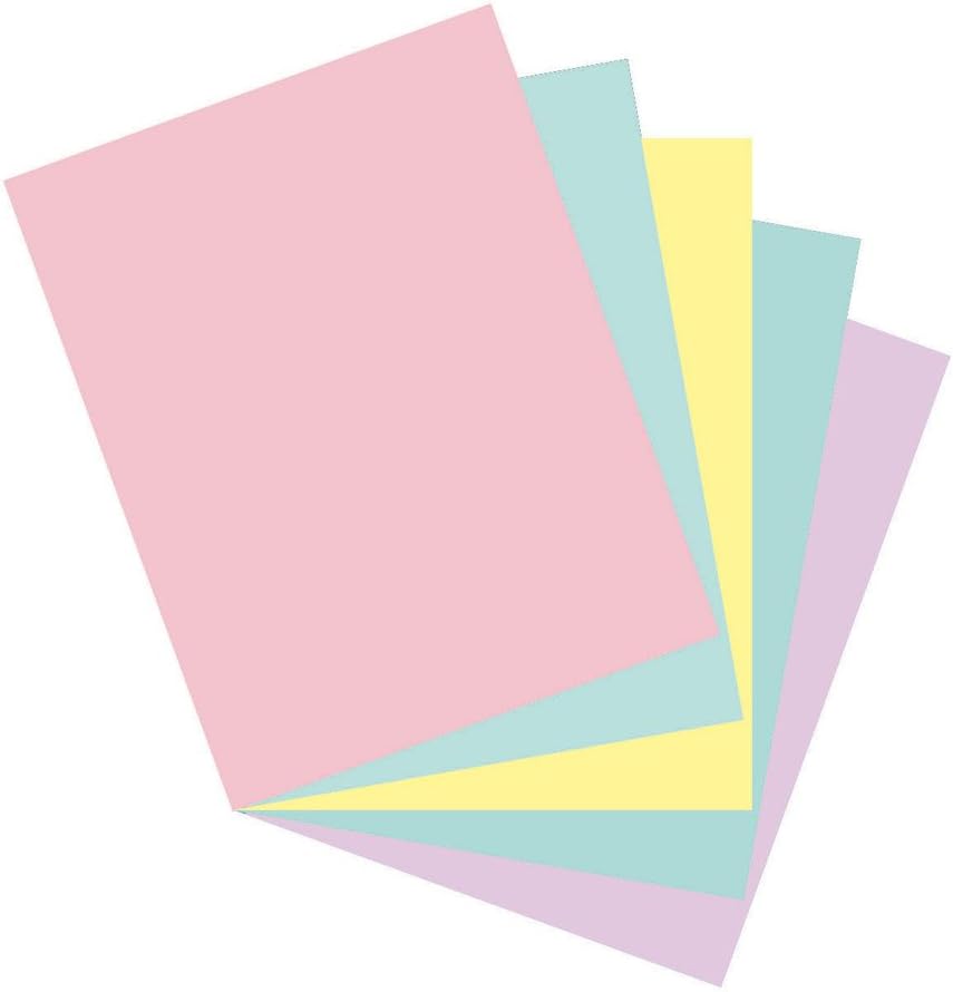 Array Card Stock Pacon Card Stock, 8 1/2 inches x 11 Inches, Pastel Assortment, 100 Sheets (101315), Assorted Pastel : Cardstock Papers : Industrial & Scientific