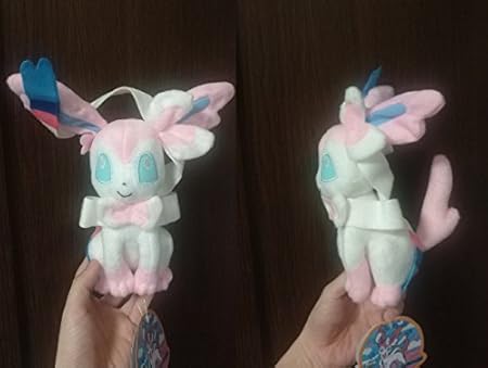 Amazon ポケモン ニンフィア ぬいぐるみ ポケットモンスター 小 クッション 抱き枕 インテリア プライズ 置物 グッズ 子供 ぬいぐるみ おもちゃ