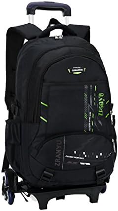 YUB Children School Bags Backpack Students Wheels Bags Rolling Backpacks for Kids