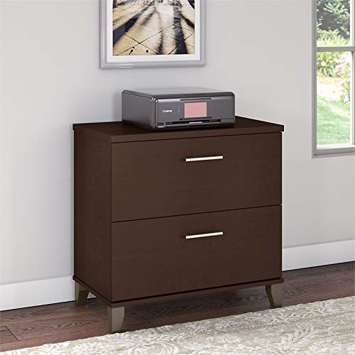 Bush Furniture Somerset Lateral File in Mocha Cherry Pricepulse
