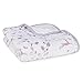 aden + anais Organic Dream Blanket; 100% GOTS Certified Organic Cotton; 4 Layer Lightweight and Breathable; Large 47 X 47 inch; once upon a time