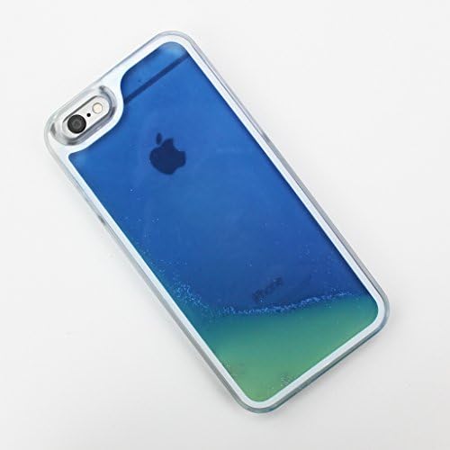 Blue Glow in the Dark Liquid iPhone 6 6S Case