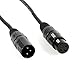 mountain ark 5 Pack 6.5FT 3-Pin Signal XLR Connection DMX Stage Light Cable Wire for Moving Head Light Par Light