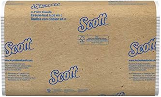 Scott Essential C Fold Paper Towels (01510) with Fast-Drying Absorbency Pockets, 12 Packs / Case, 200 C Fold Towels / Pack