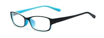 Outray Kinder Klassische Retro Rechteck klare Linse Brille,Wechselgläser Brillenfassungen Für Jungen Und Mädchen