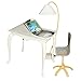 4pcs/Set Office Accs Table Chair PC Lamp for 29cm Barbie Dolls Random Color
