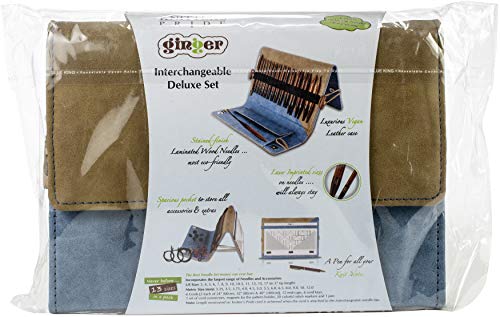 Knitter's Pride Ginger Deluxe Austauschbare Nadel-Set