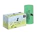 Plastic House Dog Poop Bags | Eco-Friendly Green Waste Disposal for Dogs | Single Roll Pickup Pet Disposable Bag Container 13.25 x 8 Inch | 1000 Count primary