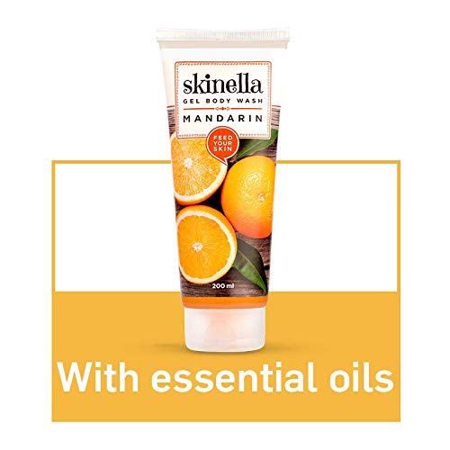 Skinella Mandarin Gel Body Wash, 200 ML