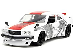 One Punch Man 1:24 1974 Mazda RX-3 Die-cast Car