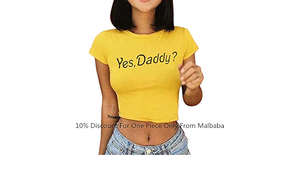 yellow crop top amazon
