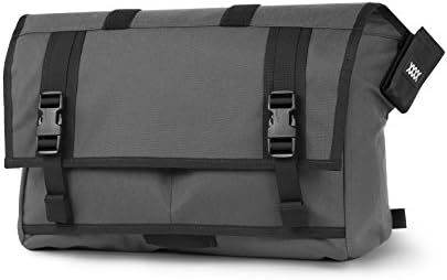 Mission Workshop Rummy 27L (1,650 cu.in.) Waterproof Rolltop Messenger Bag, Gray