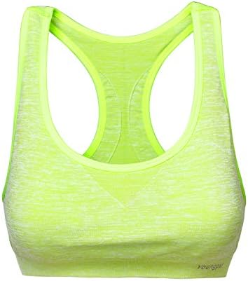 Youngpal Sports Bra for Women Girls High Impact Racerback with Gift Box