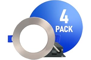 RS 6Inch 3CCT Color Changeable Pot Light, 15W LED Dimmable, 1,000LM, 3000K-4000K-5000K, Switchable, CRI90+, Energy Star and E