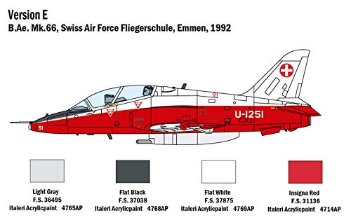 ITALERI 1396S - 1:72 Hawk T.Mk 1 , Modellbau, Bausatz, Standmodellbau, Basteln, Hobby, Kleben, Plastikbausatz… – Bild 8