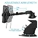 Qi Wireless Car Charger, ABKUL Auto-Clamping Car Mount 10 W Fast Charging Dashboard Windshield Phone Holder Compatible with iPhone Xs Max/XS/XR/X/8+/8, Samsung Galaxy S10/S9/S8/S8+/Note9/Note8