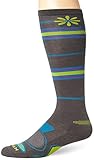 Wigwam Women's Snow Angel Merino Wool Ski Sock, Charcoal, Medium