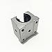 RATTMMOTOR 4pcs SBR20UU Aluminum Block 20mm Linear Motion Ball Bearing Slide Block Match for SBR20 20mm Linear Guide Rail