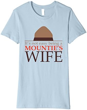 Womens Mountie's Wife, Hearties shirt