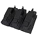 Condor MA55 Triple Kangaroo Airsoft M4 and Pistol Mag Pouch (Black)