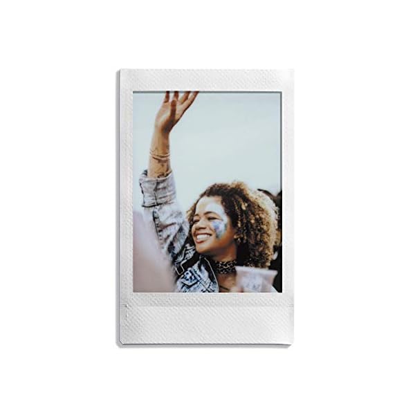 Fujifilm instax Mini 9 Kamera mit Farblinsen, gelb & Mini Instant Film, 2X 10 Blatt (20 Blatt), Weiß – Bild 7