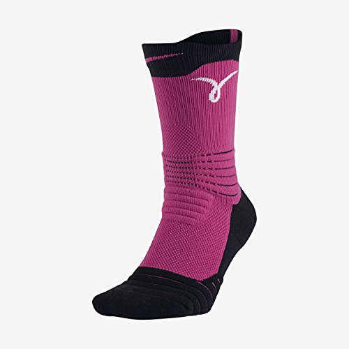 black and pink nike elite socks