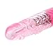 Beautychen 12 Speeds Frequency Thrusting Rotating Viberate Message Large Size Rabbit Toys Women Pleasure (Pink)