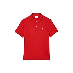 Lacoste Mens Short Sleeve Pima Jersey Interlock