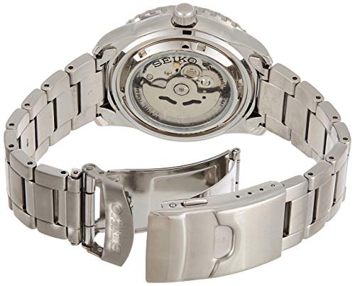 Seiko Reloj Analógico Automático para Hombre con Correa de Acero Inoxidable – SNZH53K1 - Imagen 4