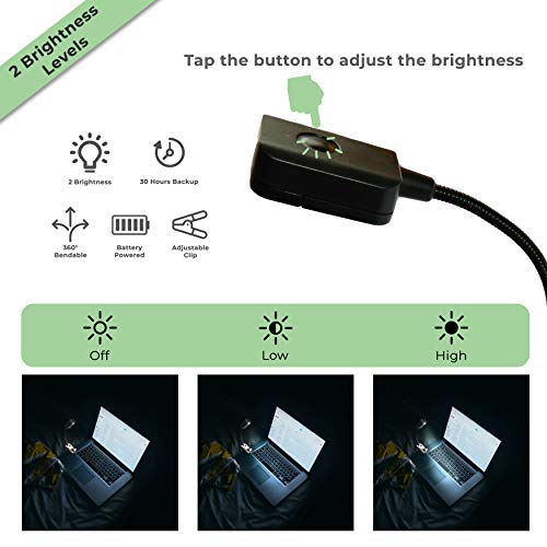 3 adjustable+settings+Brightness+Lightweight+Bookworms