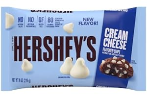 Hershey Cream Cheese Flavored White Baking Chips 8 oz w/Exit 28 Bargains sticker