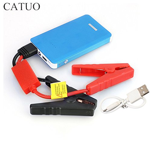 8000mAh Mini Portable Car Jump Starter Battery Charger Power Bank Booster