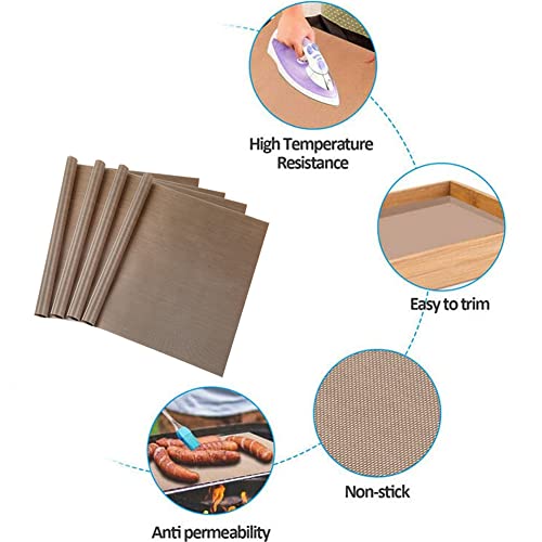 4pcs/Pack PTFE Sheet for Heat Press Transfer Sheet Non Stick Heat