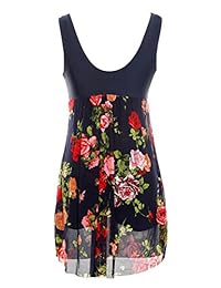 NO NO CAT Flower Printing Modest 1 Piece Swimwear Cover Up Swimdress Plus Size for Women