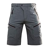 Hiauspor Men-Hiking-Climbing-Cargo-Shorts-Short