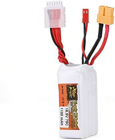 Nghvnm ZOP Power 18.5V 1100mAh 75C 5S 1P Lipo Battery JST XT60 Plug Rechargeable For RC Racing Drone Helicopter Car Boat Model