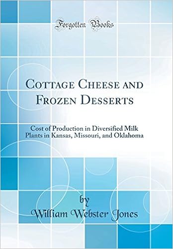 Cottage Cheese And Frozen Desserts Cost Of Production In