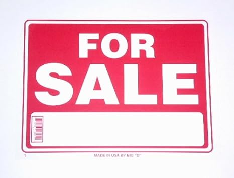 For Sale Sign [Office Product]