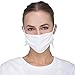 Cottonique Allergy-Free Organic Cotton Face Mask with Adjustable Earloops for Skin Allergies and Sensitive Skin (2/Pack - Natural)