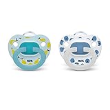 NUK Orthodontic Pacifiers, Boy, 18-36 Months, 2-Pack
