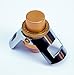 Corretto Storage Champagne Stopper - Premium Rose Gold Sparkling Wine and Prosecco Bottle Cork with Sealing Cap Pump - Sealer Prevents Bubble from Leaking Keeping Your Fizz Fresh and Bubbly