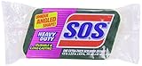 S.O.S. Heavy Duty Thick Scrubber Sponge, 1 sponge