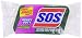 S.O.S. Heavy Duty Thick Scrubber Sponge, 1 sponge