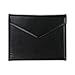 Samsill Envelope Style Trifold Padfolio for Women, Resume Portfolio, Business Portfolio with Magnetic Closure, 8.5 x11 Writing Pad, Black
