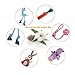 CCQIN Squeaky Dog Toy Pack for Puppy,Small and Medium Dog Toys Set 7 Pack Cute Pet Toys with Squeakers,Puppy Teething Dog Chew Toys(Rabbit,Carrot,Bone)