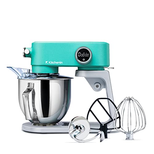 All Metal Stand Mixer,Kitchenin 8-Speeds Tilt-Head Food