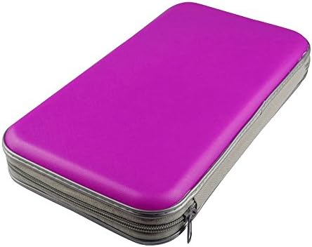 CD / DVD Case , Superiorbuy 80 Capacity CD DVD Wallets Storage Hard Plastic Organizer Purple