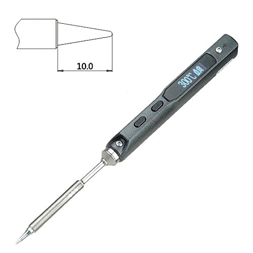 Lukcase TS100 Digital OLED Programmable Soldering Iron Station with B2 Tip, DC5525 Embedded Interface STM32 Sensor Chip - Thumbnail 7