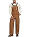 Carhartt Men's Quilt Lined Zip To Thigh Bib Overalls,Brown,42 x 30